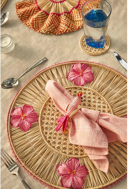 Hibiscus 3D Placemat