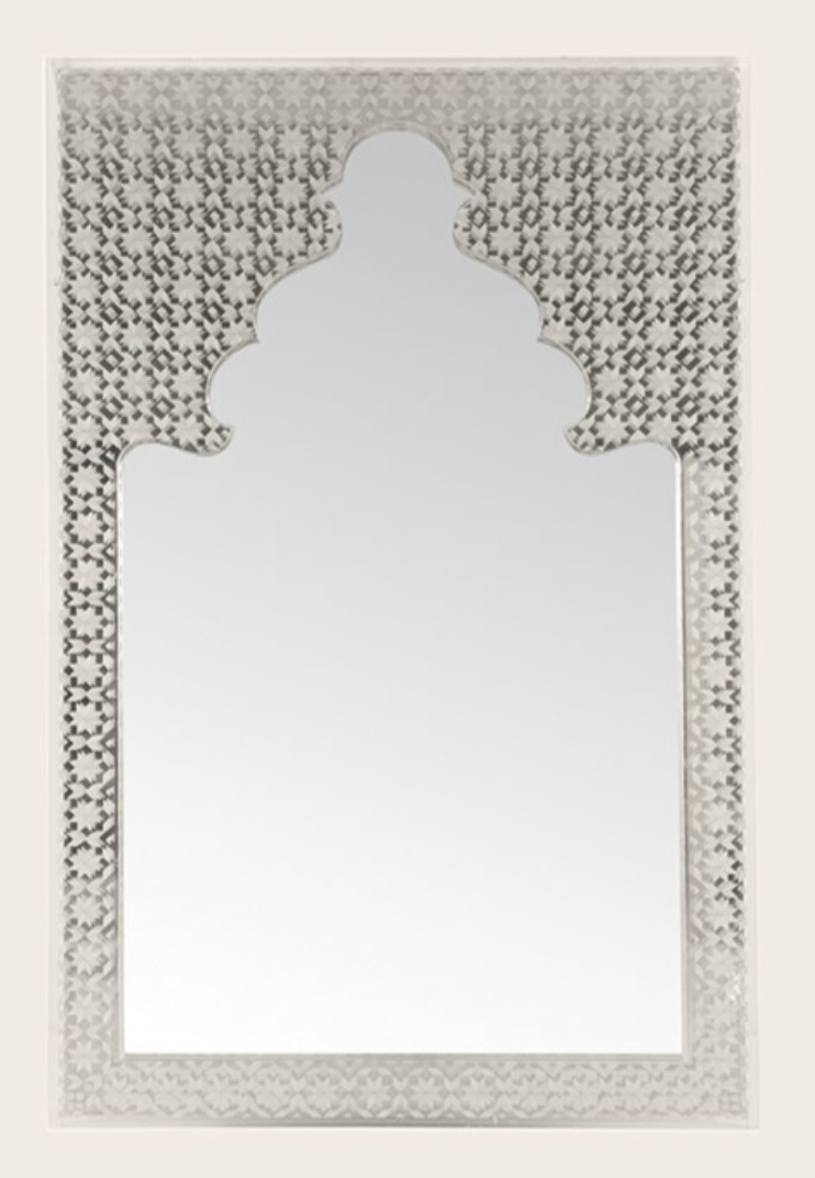 Nada Debs Arabian Nights Mirror - Silver