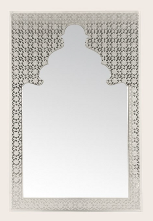 Nada Debs Arabian Nights Mirror - Silver