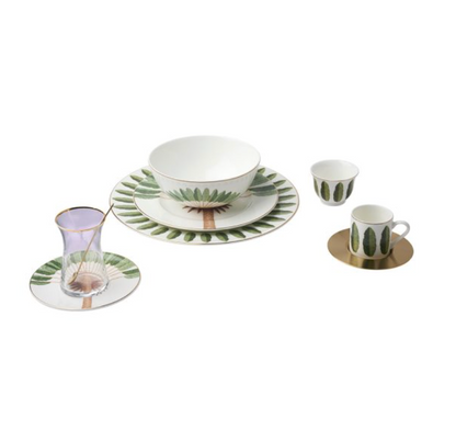 Zarina the Palm Espresso Cups - Set of 6