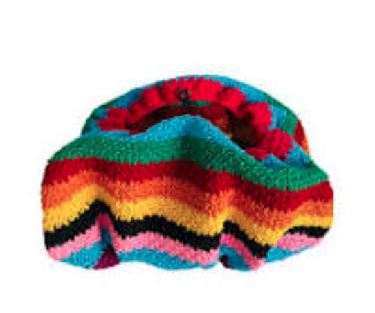 Crochet Clutch - Rainbow