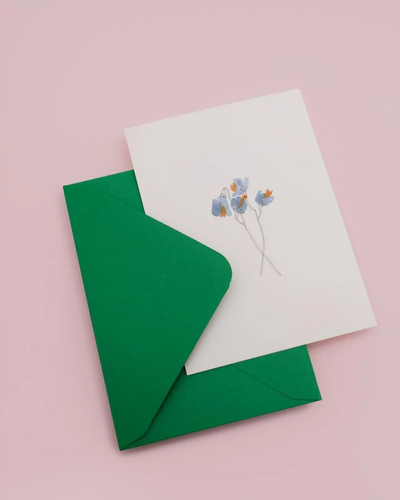 Zenobie Wild FLower Set of 8 Greeting Cards