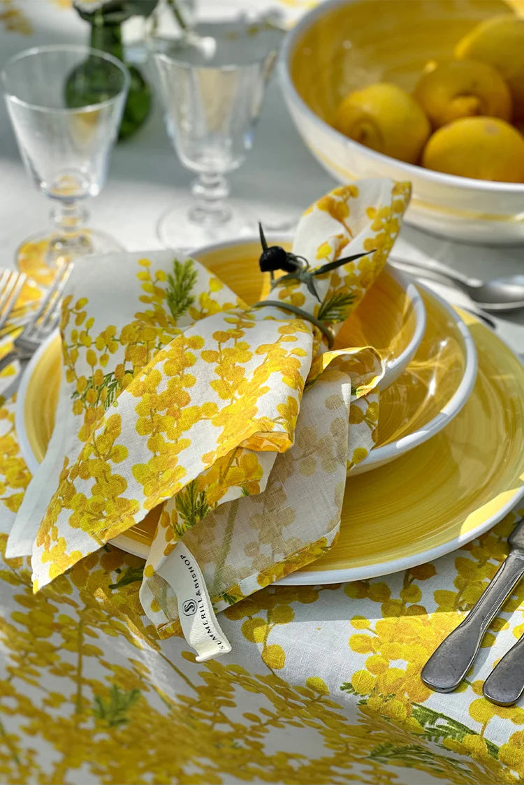 Mimosa Linen Napkin