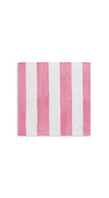 Load image into Gallery viewer, Stripe Linen Napkin - Pink &amp; White
