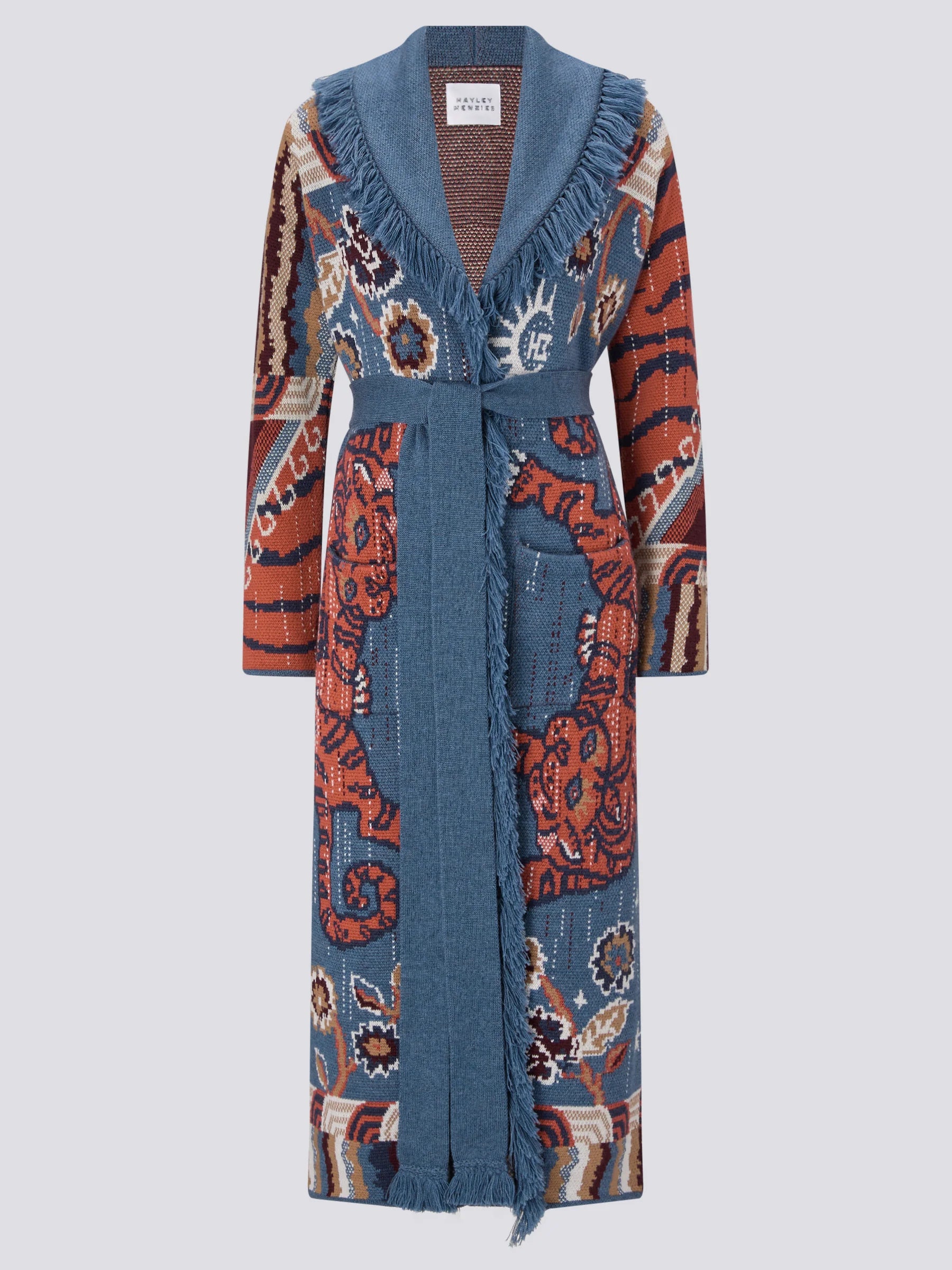Hayley  Menzies Tibetan Tiger Merino Coat
