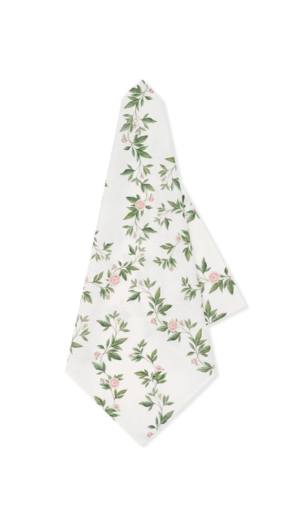 Trailing Peony Linen Napkin