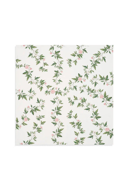 Trailing Peony Linen Napkin