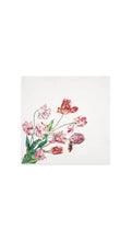 Load image into Gallery viewer, Tulip Linen Napkin Red &amp; Pink

