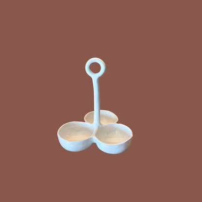 One, Two , Trio Sauces Bowl