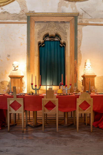 Khaki Tulip Candle Holder