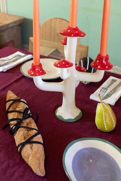 Magic Mushrooms Candle Holder
