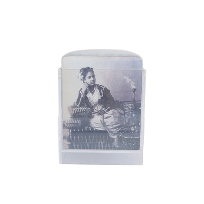 Nada Debs Vintage Floating Stool - Silver