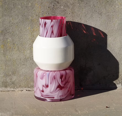 Totem Vase #2 Pink