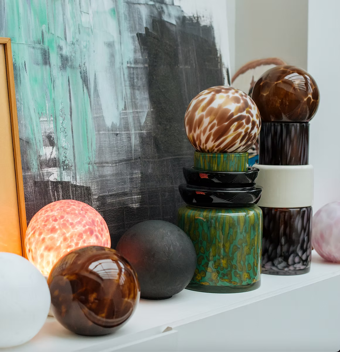 Glass Globe for Totem Vase
