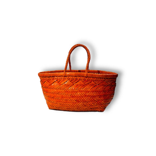 Bamboo Triple Small Bag - Orange