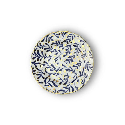 Bitossi Home  Porcelain Salad Plate - Marine