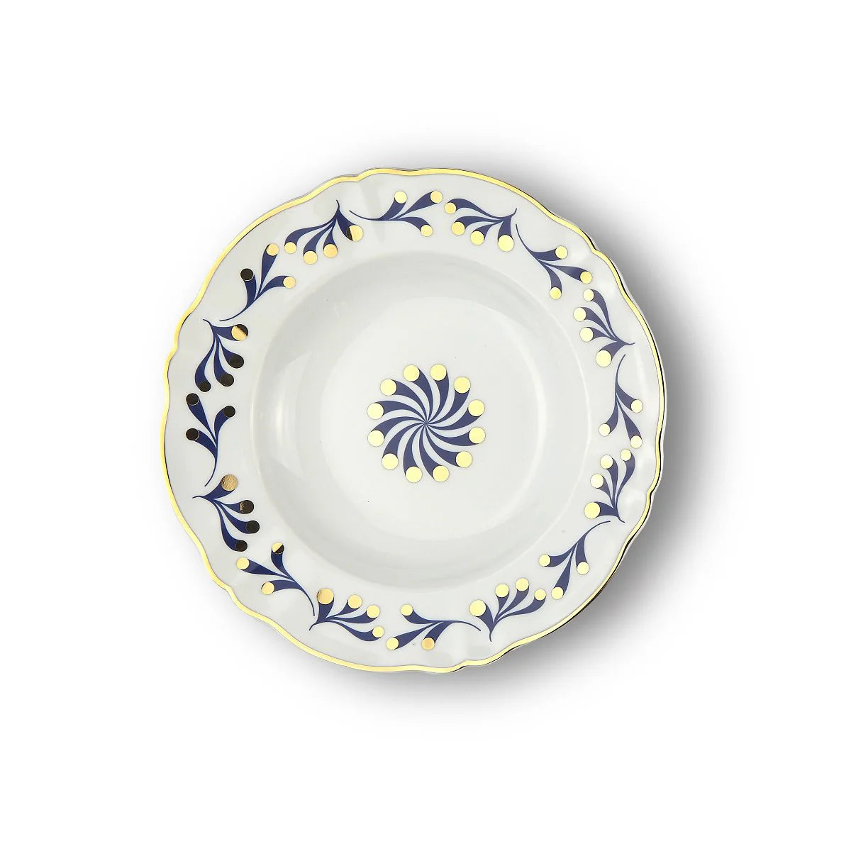 Bitossi Home Soup Porcelain Plate - Marine