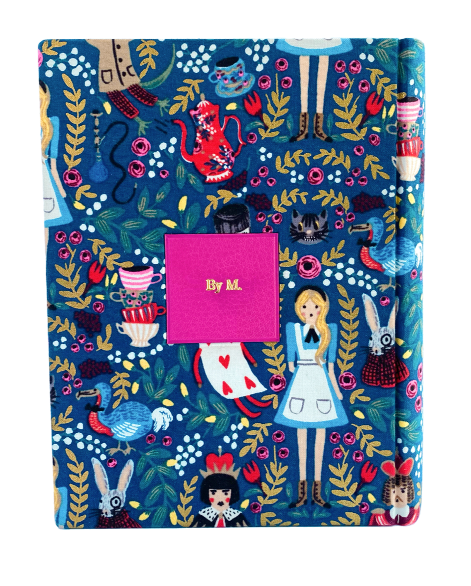 By M Design Alice in Wonderland Book Clutch