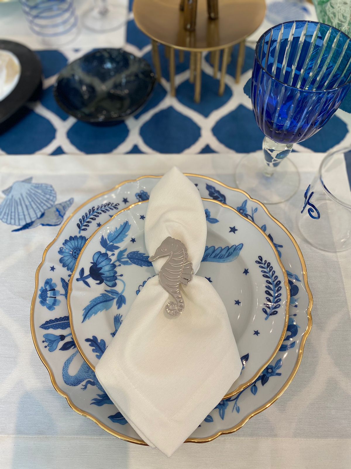 Julie Sahmarani Sea Collection Napkin Ring