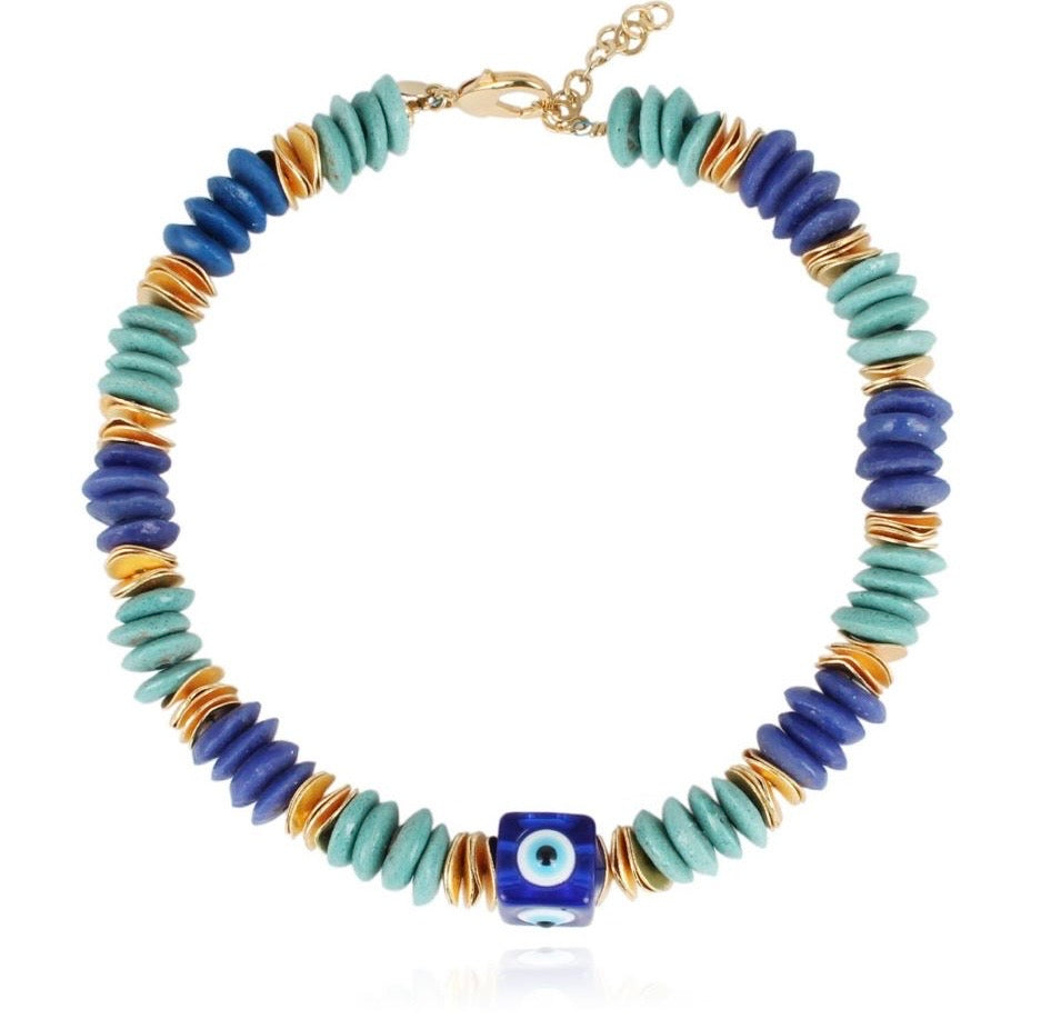 Necklace Baia - Blue
