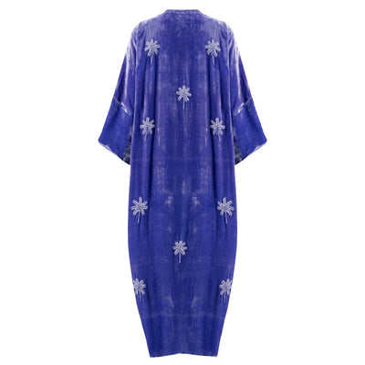 Lavender Velvet Kimono