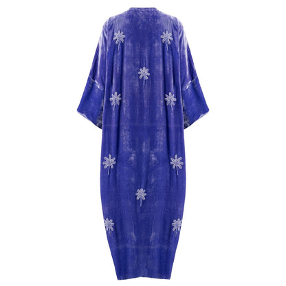 Lavender Velvet Kimono