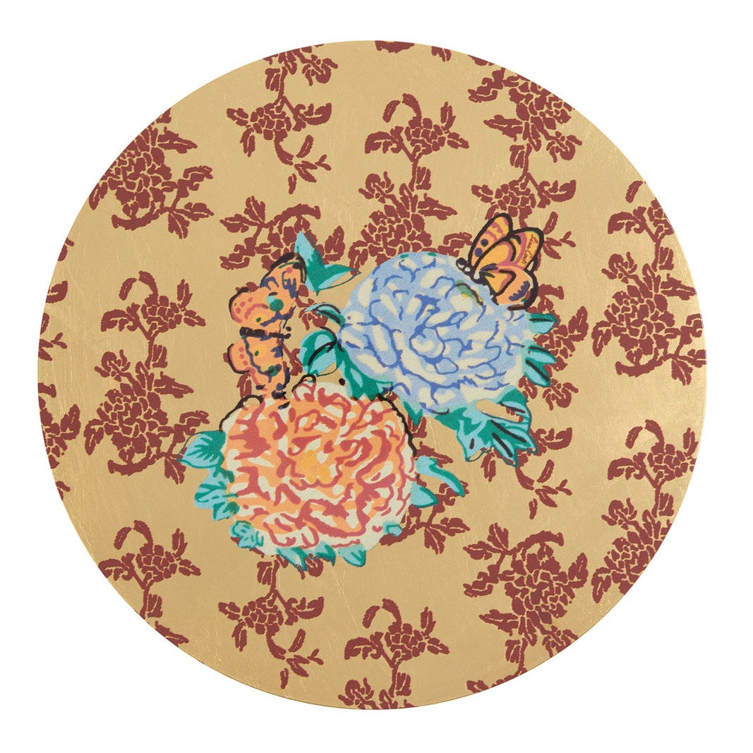 Masonite Placemat Gold Kandem Queen 34cm