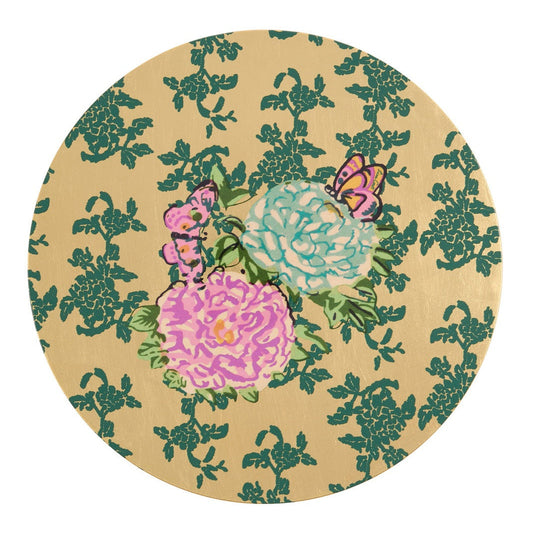 Masonite Placemat Gold Kandem Queen 34cm