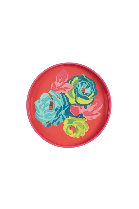 Nizam Flower Geranium Round Tray