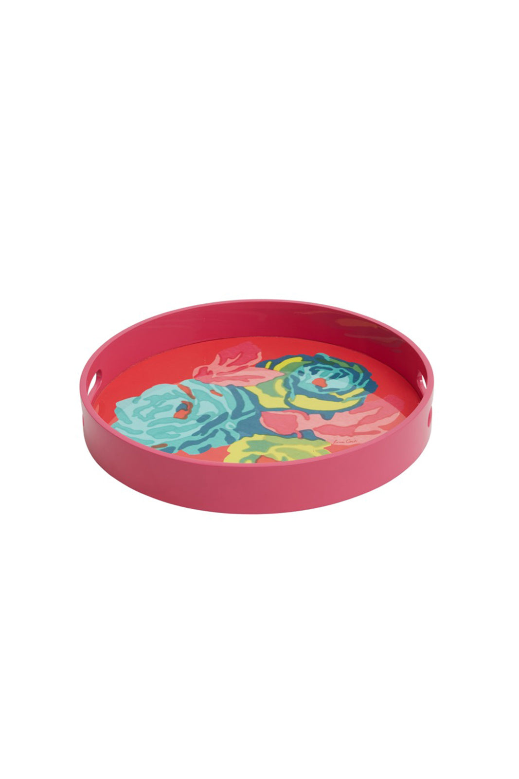 Nizam Flower Geranium Round Tray