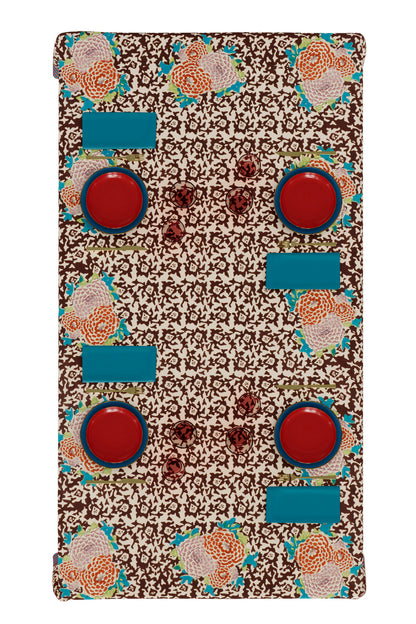 Arabesque Corolla Cotton Tablecloth - 180x350