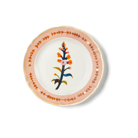 Bitossi Home Botanica Pink Dessert Plate