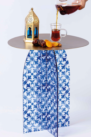 Zaffir Table - Blue