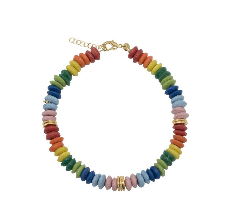 Necklace Confetti - Rainbow