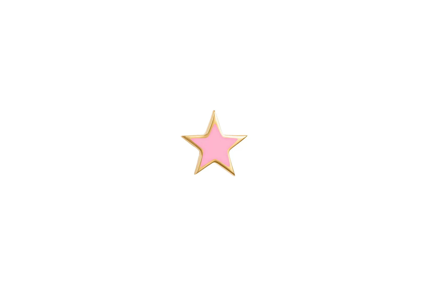 LRJC Star Small Earring - Pink