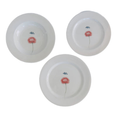 Bloom Plates - Set of 3