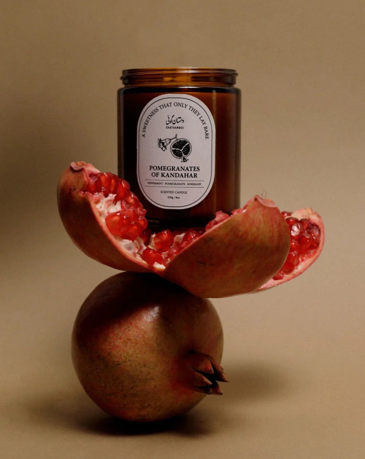 Pomegranate of Kandahar Candle