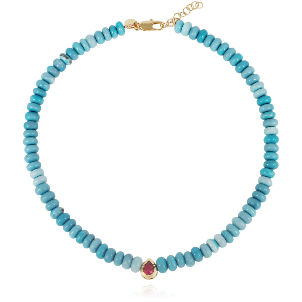 Necklace Bibi - Blue