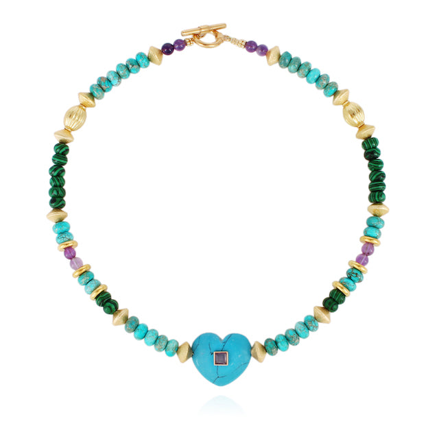 Necklace Jessy - Turquoise