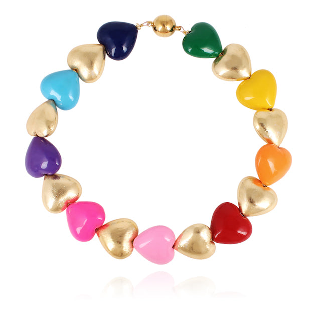 Necklace Loulou - Multicolored