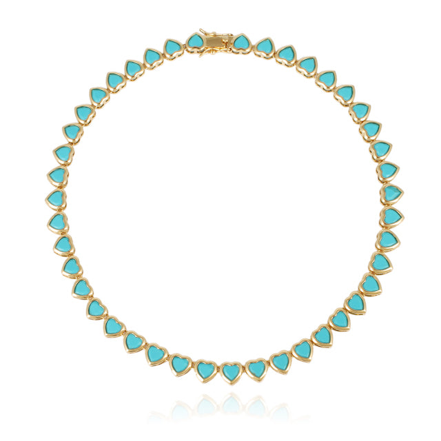 Necklace Paloma - Turquoise