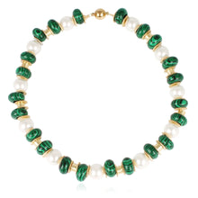 Load image into Gallery viewer, Necklace Teodora - Malachite
