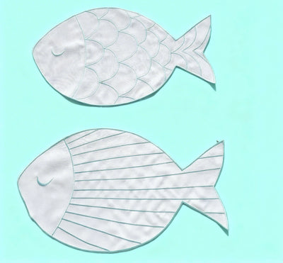 Fish Shaped Placemats - Set of 4