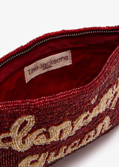 The Jackson Beaded Dancing Queen Clutch