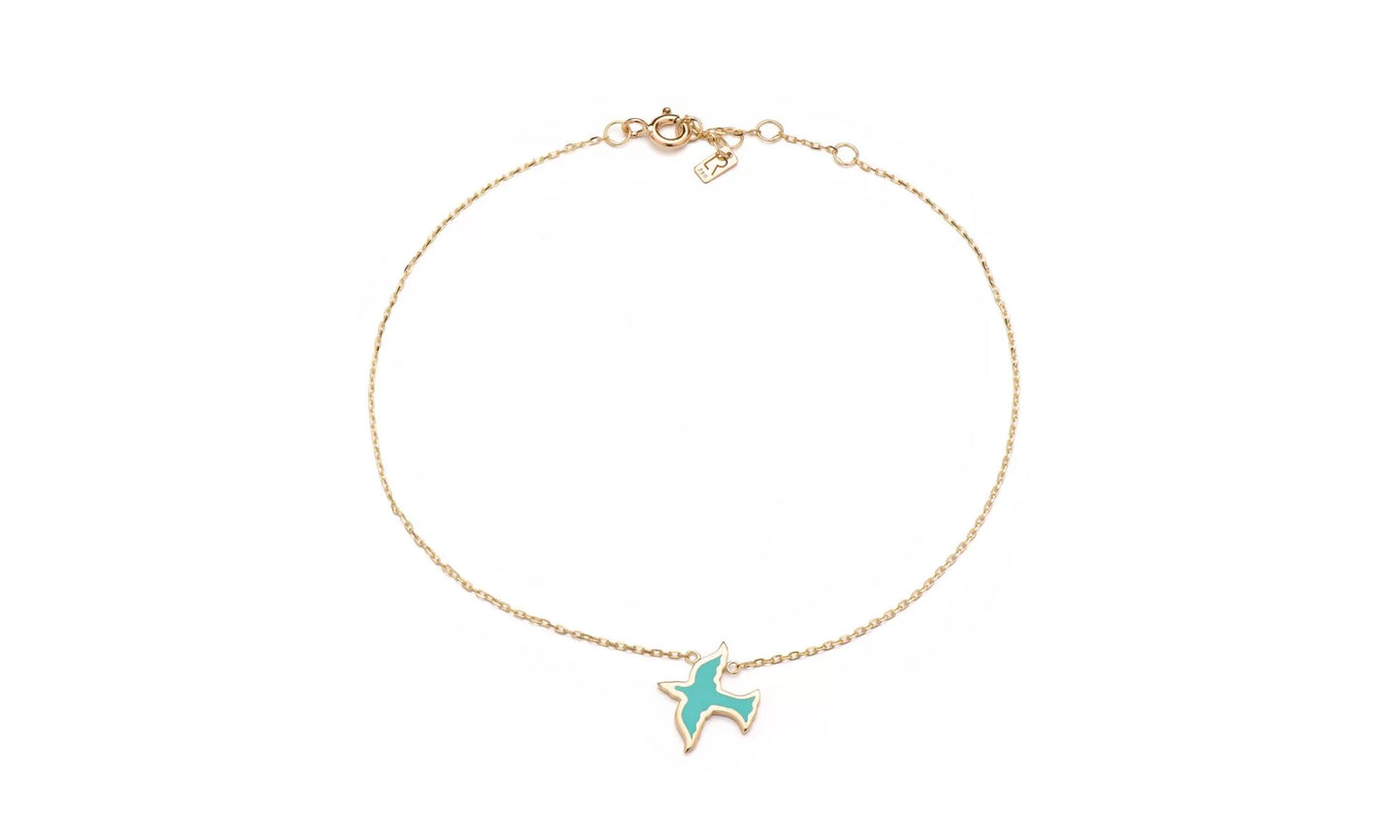 LRJC Hanging Bird Anklet