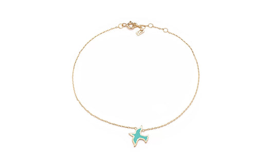 LRJC Hanging Bird Anklet