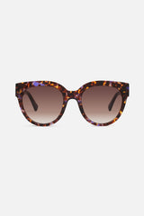 The Felice Sunglasses - Ecaille Violet