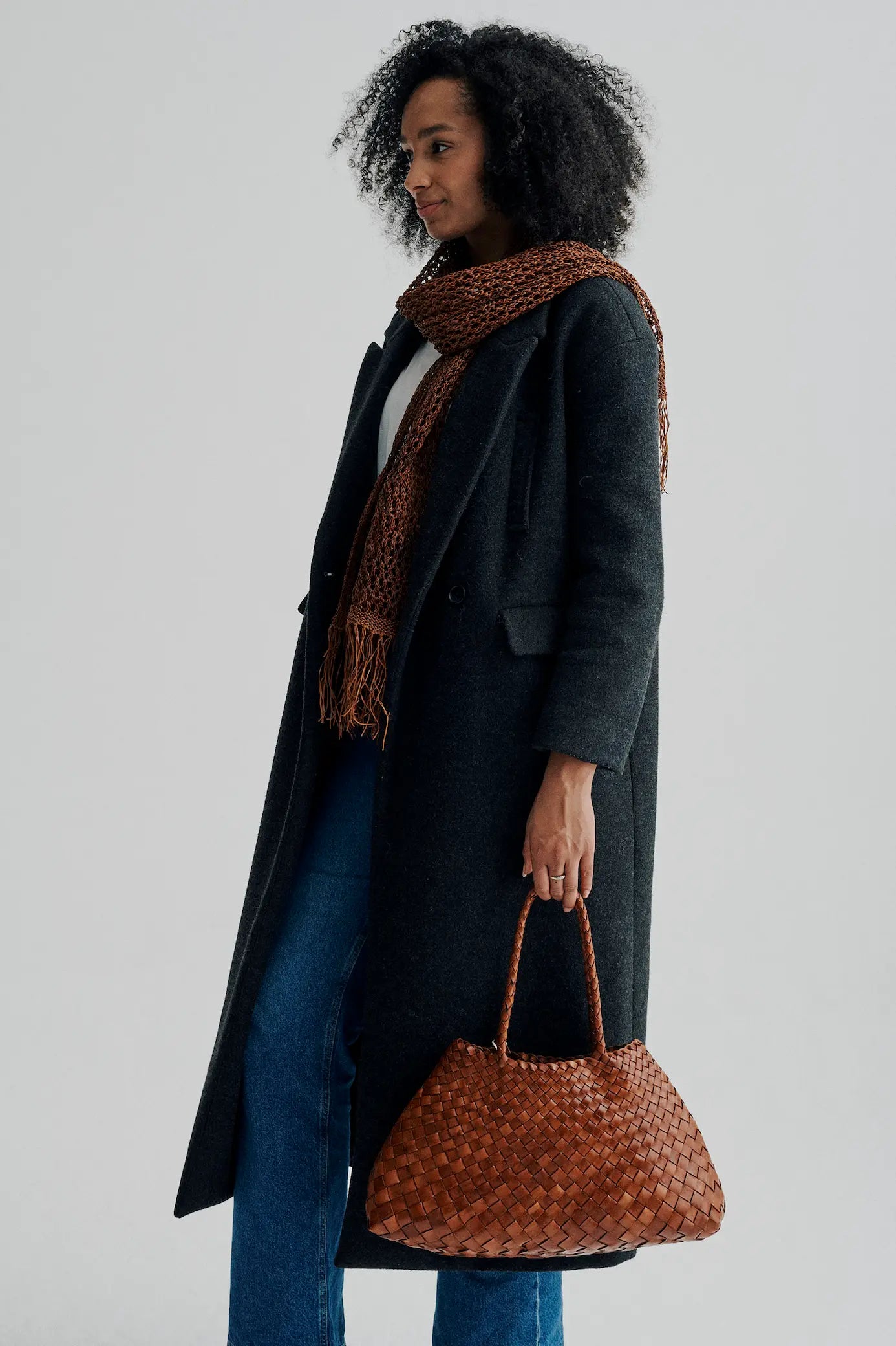 Santa Croce Big  Bag - Tan