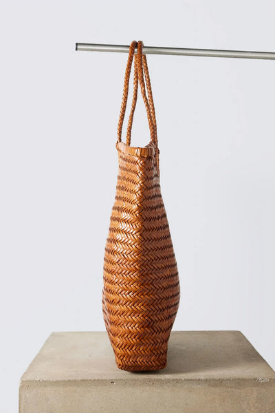 NS Diagonal Triple Jump Bag - Tan