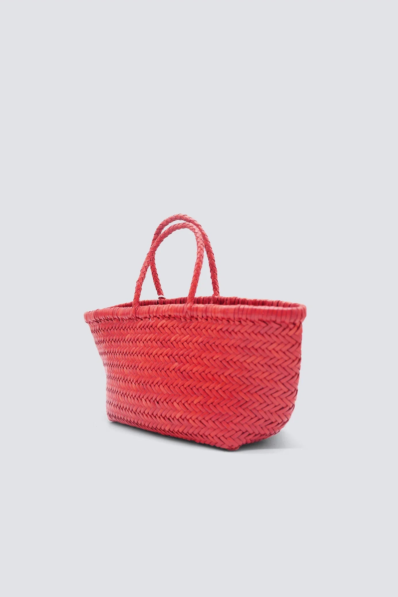 Bamboo Triple Small Bag - Poppy Red